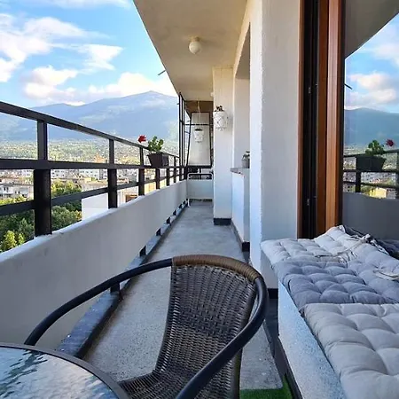 Cozy 1bd Flat - Panoramic Mountain View Balcony By Flat Mаnager סופיה